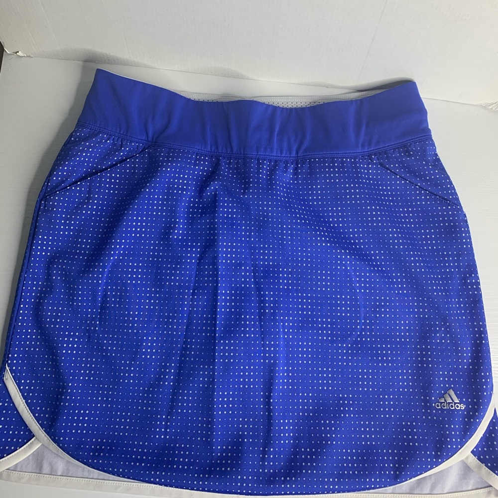 Adidas ladies polka dotted tennis skirt